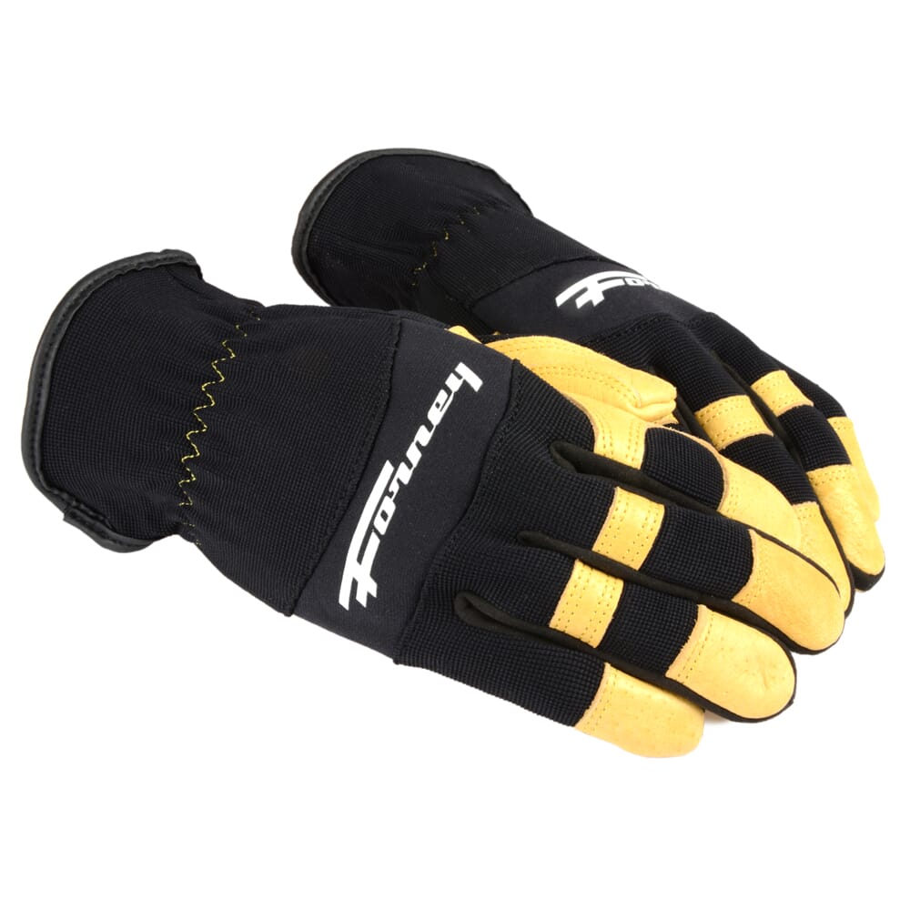 Premium Pigskin Leather Utility Work Gloves (Men's XL)